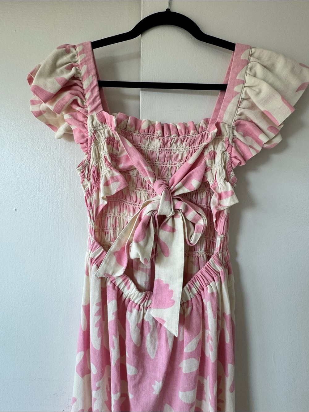 Sea Pink Ruffle Maxi Dress - Picture 10 of 12